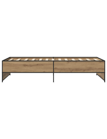 Struttura del letto Rovere Artigianale 80 x 200 cm