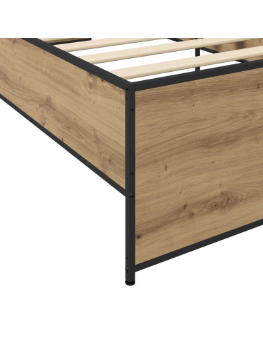 Struttura del letto Rovere Artigianale 80 x 200 cm