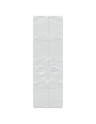 Letto con Tunnel 4 pcs Rovere Artigianale e Bianco