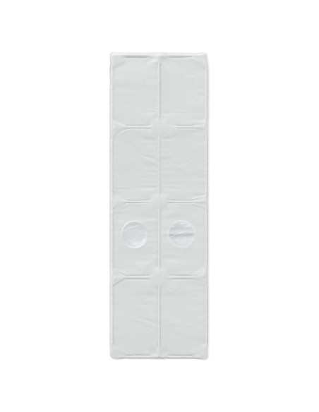 Letto con Tunnel 4 pcs Rovere Artigianale e Bianco