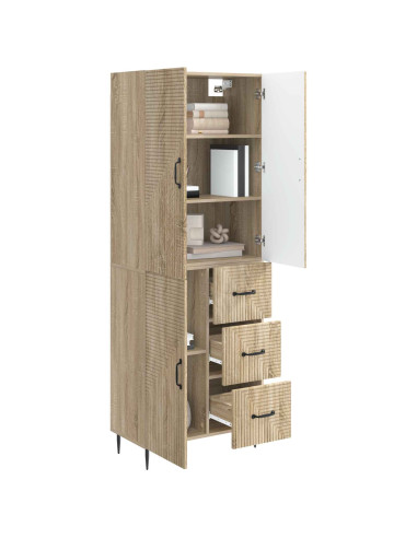 Set di armadi 2 pcs Rovere Sonoma 66 x 34,5 x 89,5 cm