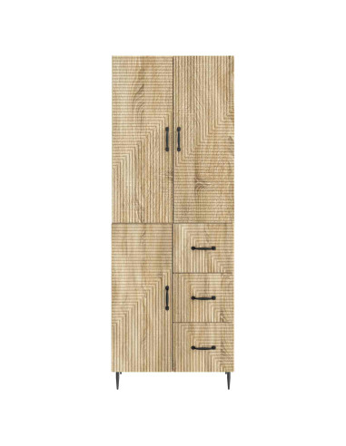Set di armadi 2 pcs Rovere Sonoma 66 x 34,5 x 89,5 cm