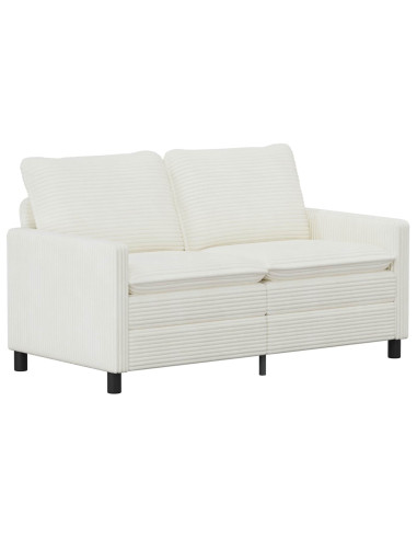 Set di divani 2 pcs Crema Poliestere