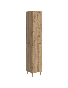 Set di armadi 2 pcs Rovere Artigianale Legno ingegnerizzato