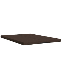 Divano Letto Pieghevole 140 x 67 x 45 cm Tortora 2