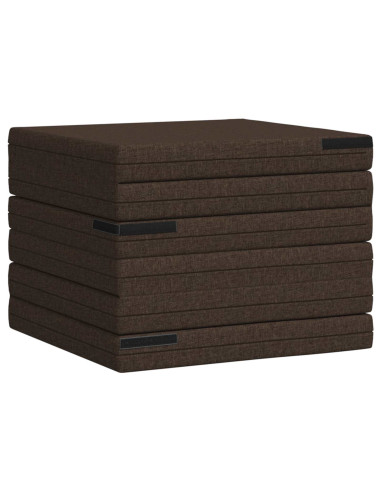 Divano Letto Pieghevole 140 x 67 x 45 cm Tortora