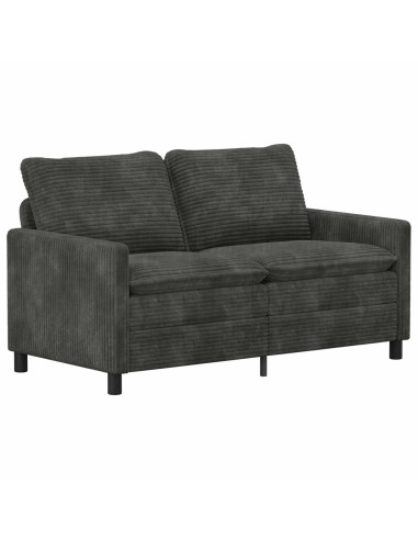 Set di divani 2 pcs Antracite Poliestere