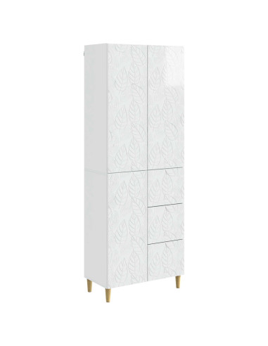 2 pcs Bianco Lucido