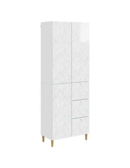 2 pcs Bianco Lucido