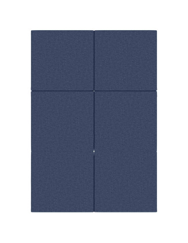 Divano Letto Pieghevole 140 x 67 x 45 cm Blu
