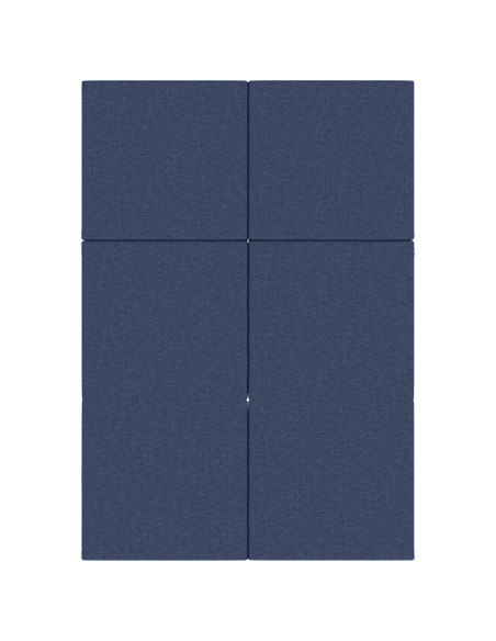 Divano Letto Pieghevole 140 x 67 x 45 cm Blu