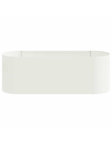 Letto rialzato da giardino Bianco 120 x 40 x 40 cm