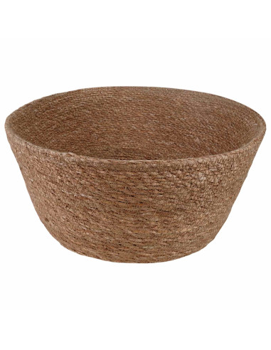 Vaso da fiori con manici Naturale Ø 32 x 32 cm 100% Erba marina