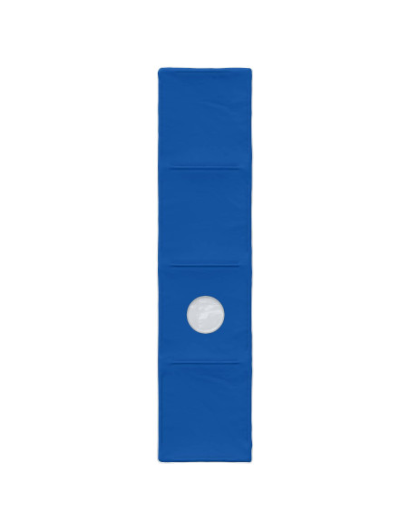 Letto con Tunnel 4 pcs Rovere Artigianale e Blu