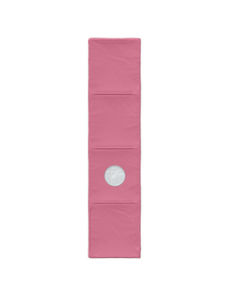 Letto con Tunnel 4 pcs Rovere Artigianale e Rosa