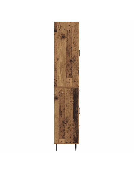 Set di armadi 2 pcs Legno antico 66 x 34,5 x 89,5 cm