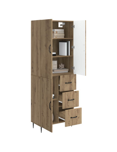 Set di armadi 2 pcs Rovere Artigianale 66 x 34,5 x 89,5 cm