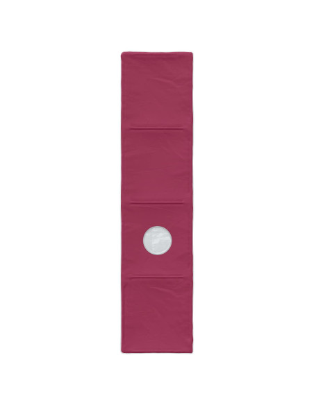 Letto con Tunnel 4 pcs Rovere Artigianale e Rosso