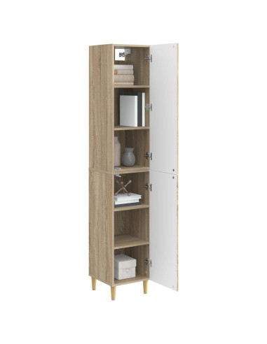 Set di armadi 2 pcs Rovere Sonoma Legno ingegnerizzato