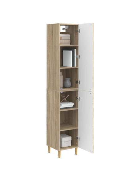 Set di armadi 2 pcs Rovere Sonoma Legno ingegnerizzato