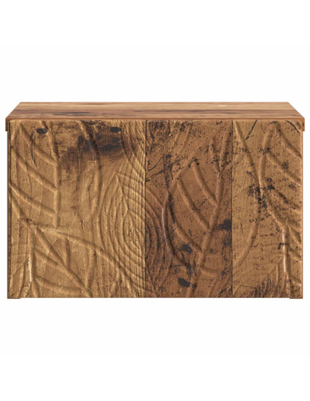 Mobiletto da notte a muro Legno antico 49 x 34,5 x 20 cm