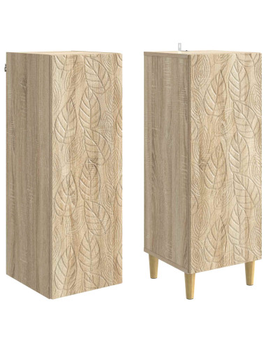 Set di armadi 2 pcs Rovere Sonoma Legno ingegnerizzato