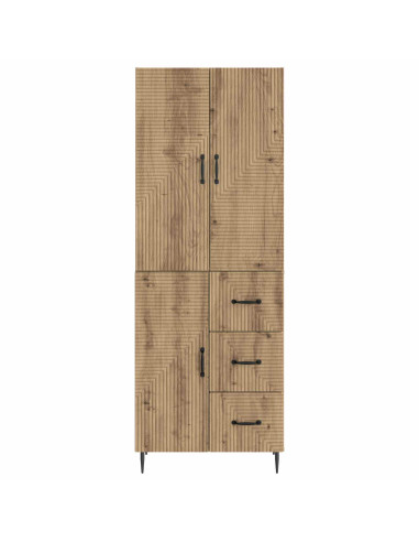 Set di armadi 2 pcs Rovere Artigianale 66 x 34,5 x 89,5 cm