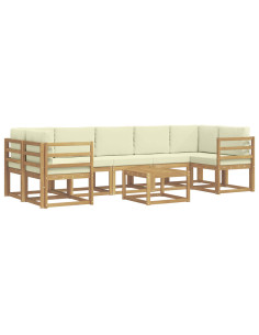 Set di divani da esterno 6 pcs 2