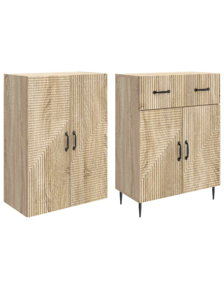 Set di armadi 2 pcs Rovere Sonoma 66 x 34,5 x 89,5 cm
