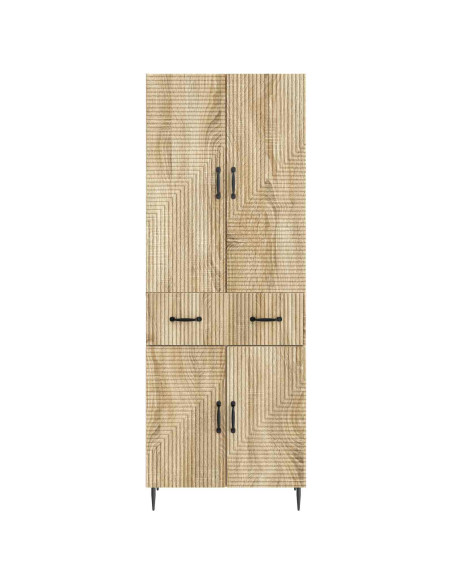 Set di armadi 2 pcs Rovere Sonoma 66 x 34,5 x 89,5 cm