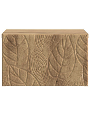 Mobiletto da notte a muro 2 pcs Rovere Artigianale