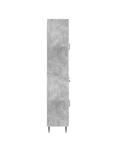 Set di armadi 2 pcs Grigio Cemento 66 x 34,5 x 89,5 cm