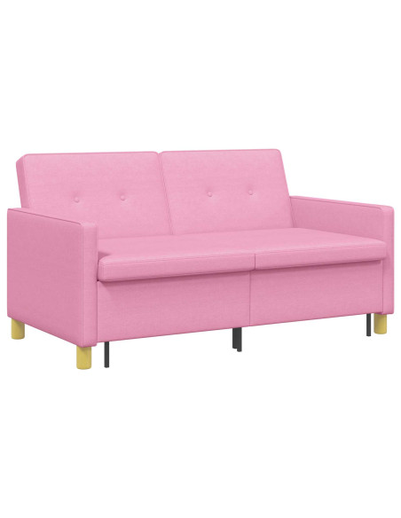 Divano Letto Estraibile Rosa Tessuto