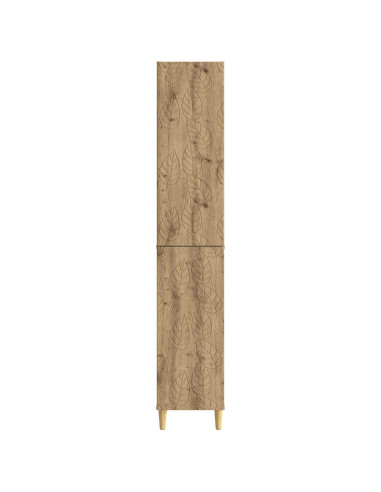 Set di armadi 2 pcs Rovere Artigianale Legno ingegnerizzato
