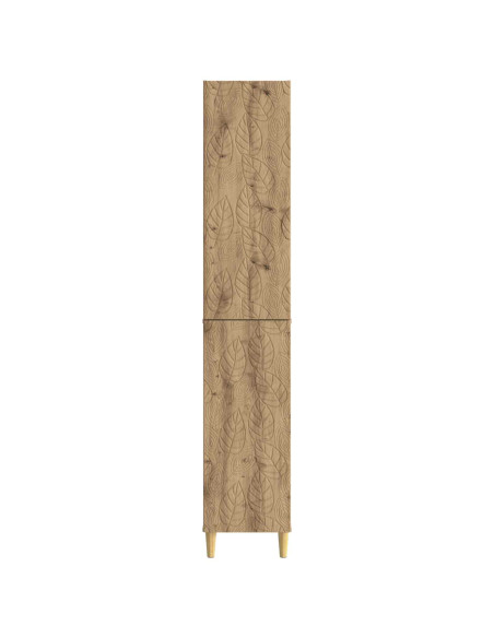 Set di armadi 2 pcs Rovere Artigianale Legno ingegnerizzato