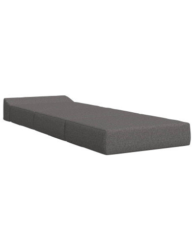 Divano Letto Pieghevole Grigio Chiaro 70 x 60 x 63 cm Tessuto