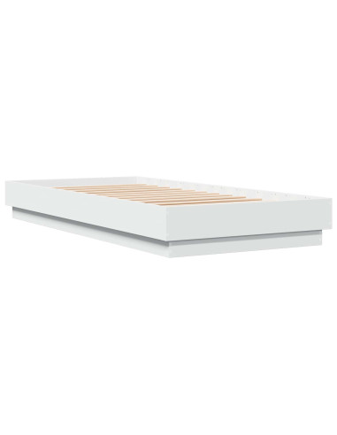 Letto con LED Bianco 80 x 200 cm Legno ingegnerizzato