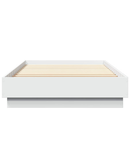 Letto con LED Bianco 80 x 200 cm Legno ingegnerizzato
