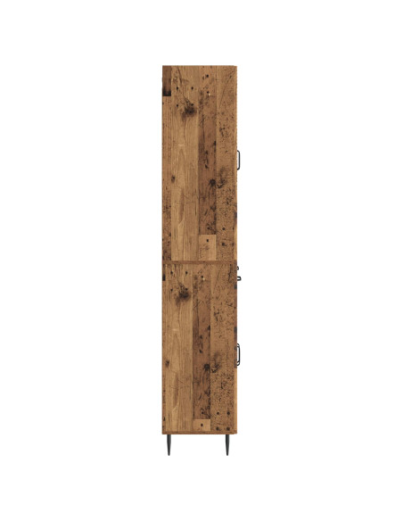 Set di armadi 2 pcs Legno antico 66 x 34,5 x 89,5 cm