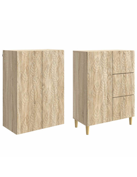2 pcs Rovere Sonoma