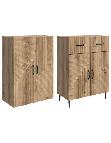 Set di armadi 2 pcs Rovere Artigianale 66 x 34,5 x 89,5 cm