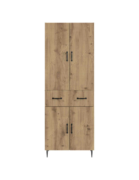 Set di armadi 2 pcs Rovere Artigianale 66 x 34,5 x 89,5 cm