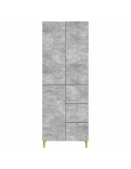 2 pcs Grigio Cemento