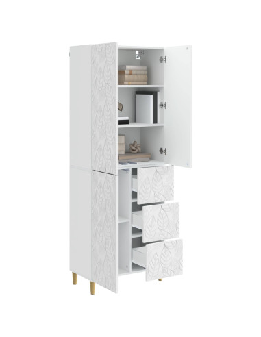 2 pcs Bianco Lucido