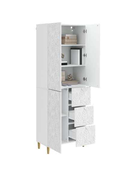 2 pcs Bianco Lucido
