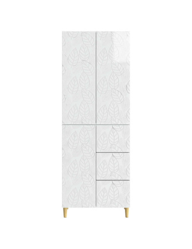 2 pcs Bianco Lucido