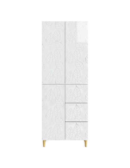 2 pcs Bianco Lucido