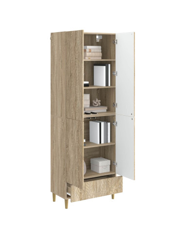 Set di armadi 2 pcs Rovere Sonoma Legno ingegnerizzato