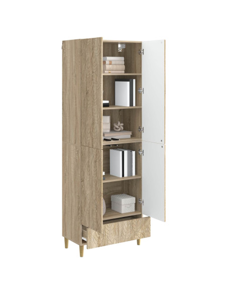 Set di armadi 2 pcs Rovere Sonoma Legno ingegnerizzato