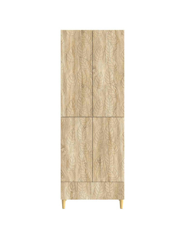 Set di armadi 2 pcs Rovere Sonoma Legno ingegnerizzato